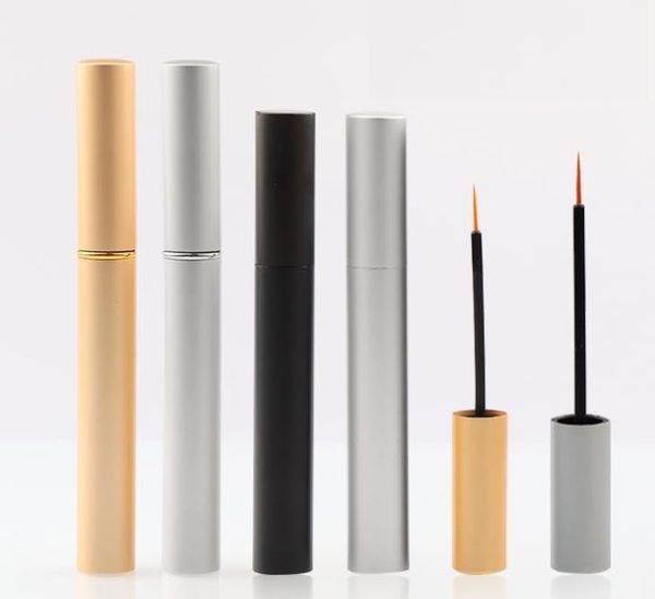 

storage bottles & jars 100pcs 5ml empty eyelashes tube mascara eyeliner vials bottle makeup organzier container with brush refillable sn550