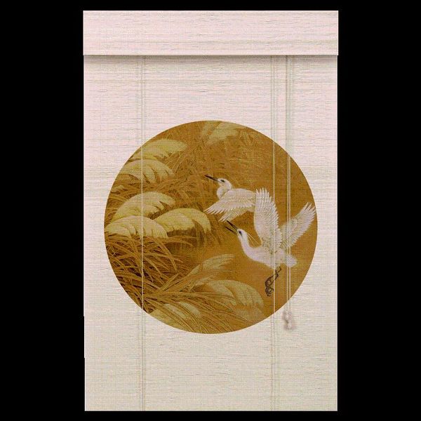 

curtain & drapes chinese printing bamboo retro porch background