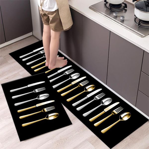 

carpets fashionable simple nordic style kitchen mats for floor household carpet long strip door mat modern home decor
