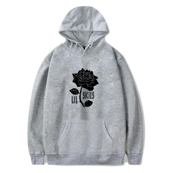 

luxury lil skies hoodies sweatshirts boys/girls print long sleeve autumn adult/child pullovers funny coats men's &, Black