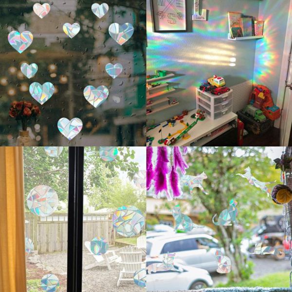 

wall stickers sun catcher rainbow maker window mirror sticker car decal suncatcher decoration