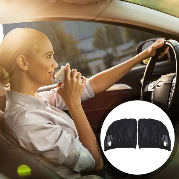 

car sunshade 2pcs stretchable window shade uv protection breathable side shades