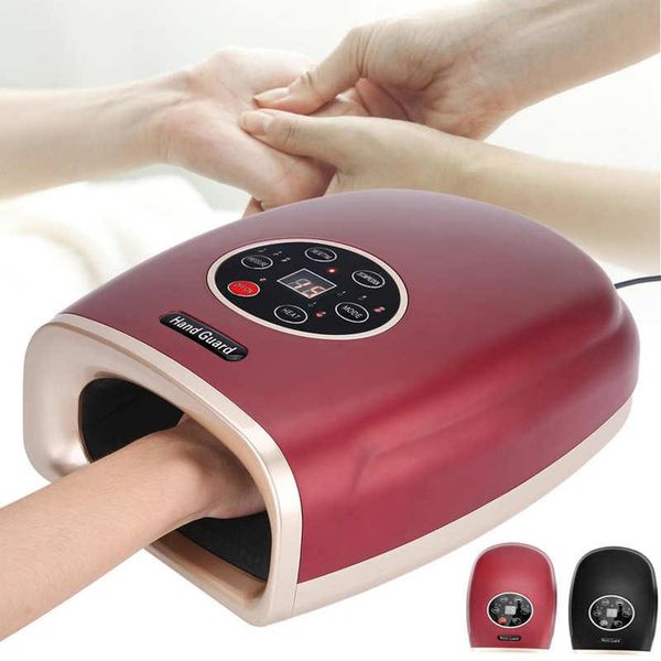 

electric massagers smart heating hand massager finger care beauty machine airbag compression palm physiotherapy healthcare device