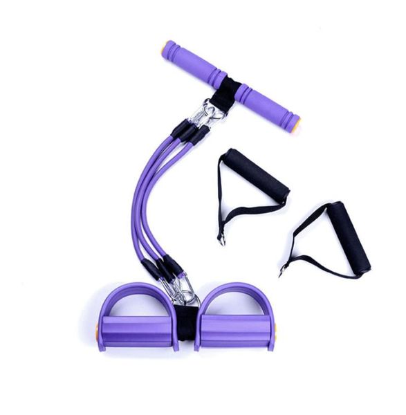 

elastic pedal resistance bands, sit up pull rope with anti-slip handle bands