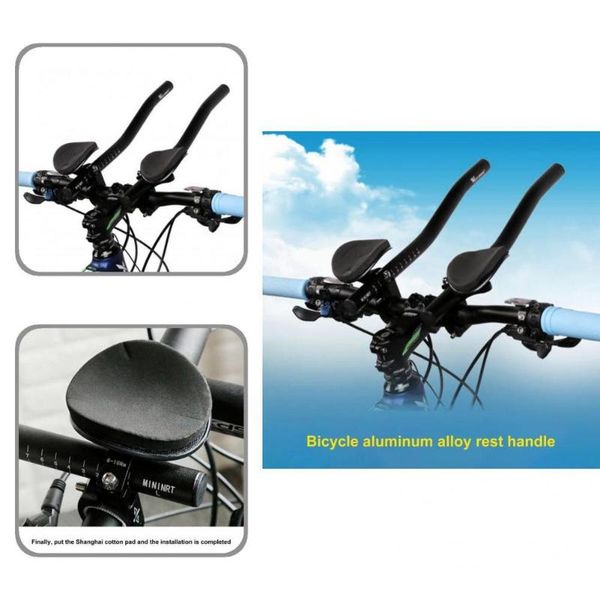 

bike handlebars &components rest bar part armrest handlebar high hardness arch bending fashion sweat absorption