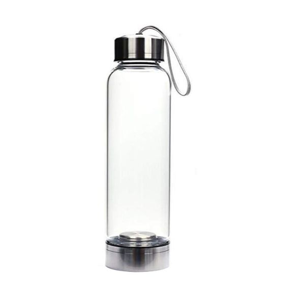 

stainless steel empty cup transparent glass sports drinking outdoor warm water spray bottle bottles