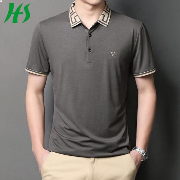 

2021 designers mens polo t shirt cotton crop men's dress collared ropa black t-shirt us size camisas de hombre m xxxxl men clothing hip, White;black