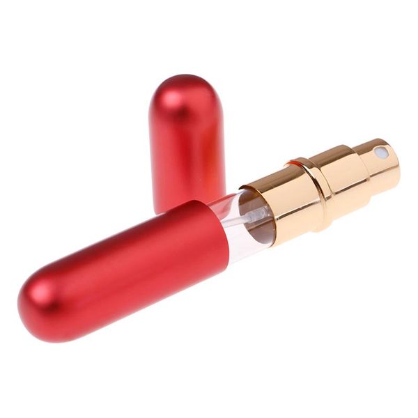 

packing bottles 1pcs essential oil refillable aluminum blank nasal inhalers with cotton wicks (4 colors to choose) high quality