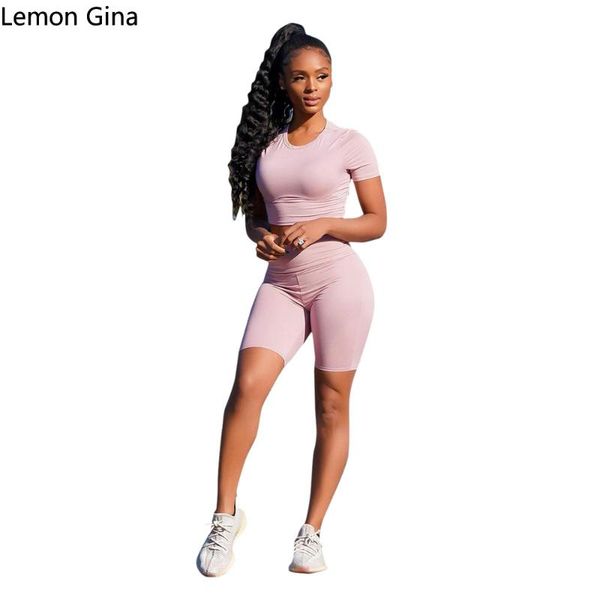 

women's tracksuits lemon gina leisure sports multi-color two-piece dress, Gray