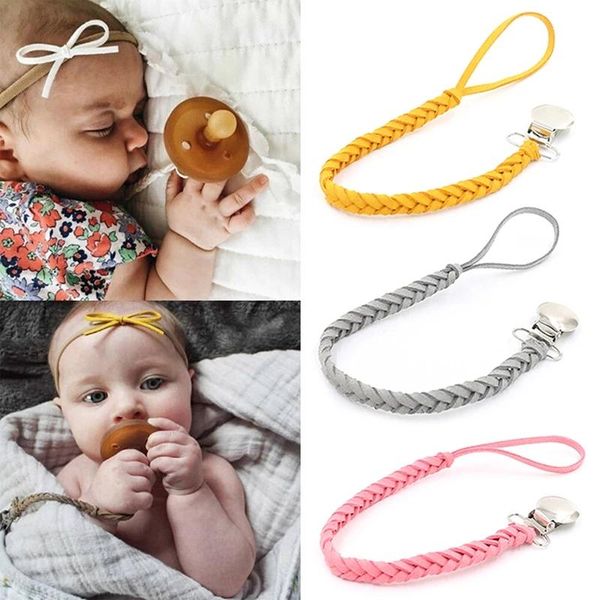 

pacifiers# cute pacifier clips chain dummy clip holder nipple soother for infant baby feeding
