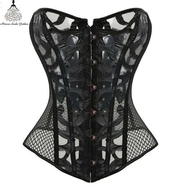 

for_orgasm corset steampunk gothic bustier corselet waist trainer women burlesque