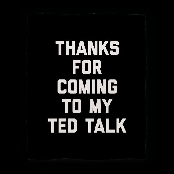 

blankets thanks for coming to my ted talk home textile decor bath towel warm soft flannel throw blanket rug