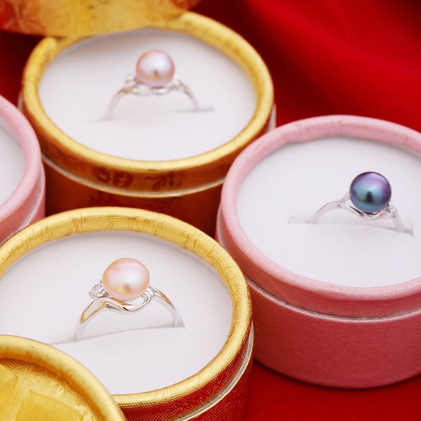 

freshwater pearl pure silver s925 ring pearl ring jewelry