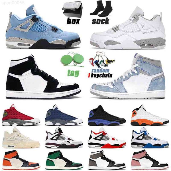 

jumpman 4 outdoor shoes men women university blue 4s white oreo back cat sail 13s red flint outdoor mens trainer