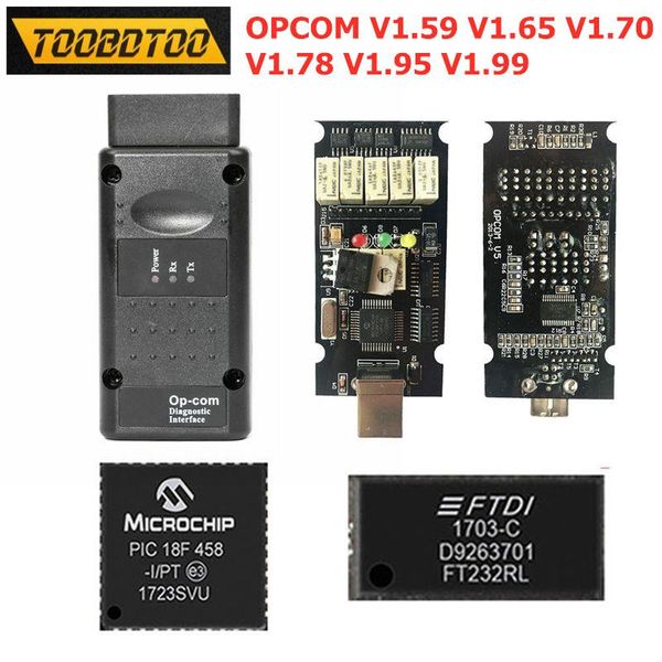 

code readers & scan tools for opcom firmware v1.59 v1.65 v1.70 v1.78 v1.95 v1.99 with pic18f458 ftdi chip ft232rq more stable
