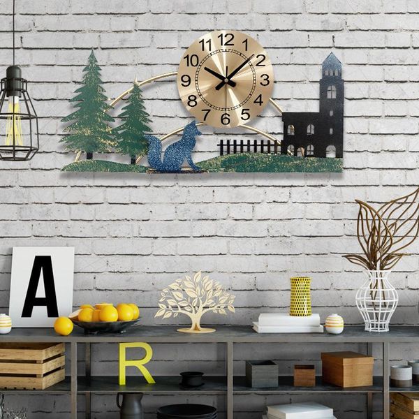 

luxury living room wall clock creative fashion nordic style watch silent personality unique zegar scienny home decor eb5wc clocks