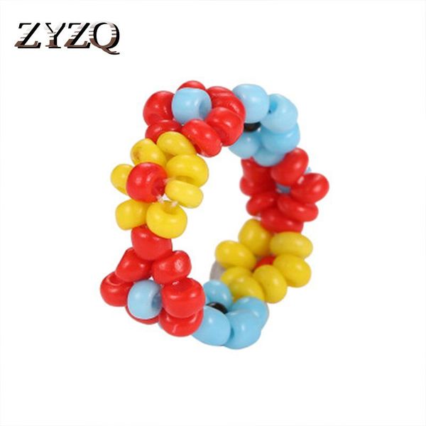 

wedding rings zyzq arrival extended beads finger cute toy stylish colorful birthday gadget meaningful proposal statement midi-rings, Slivery;golden