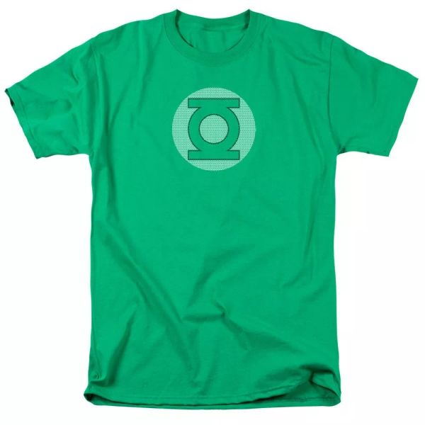 

green lantern little logos t-shirt dc comics sizes s-3x new, White;black
