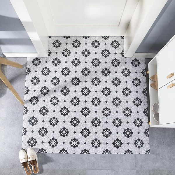 

cushion/decorative pillow doormat dust removal nordic home entrance pvc anti-slip floor mat carpet bathroom kitchen indoor rug
