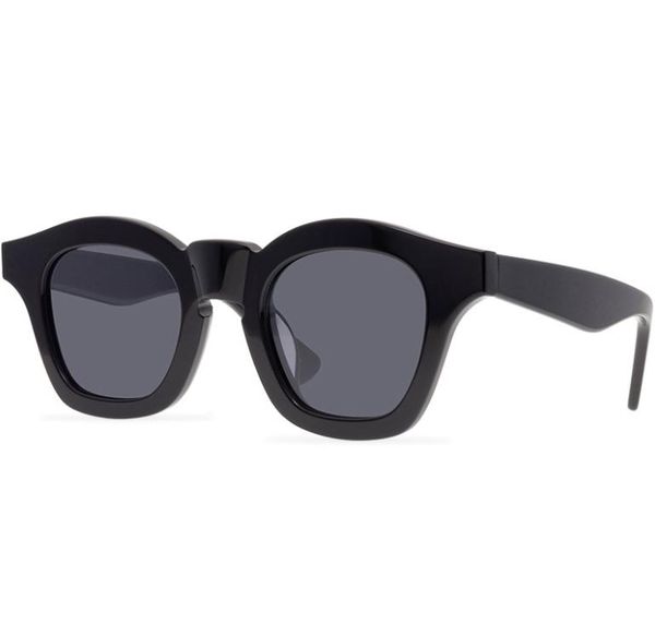 

brand vintage sunglasses men gray lens eyeglasses women outdoor sports thick frames eyewear handmade plank uv protection sun glasses with bo, White;black
