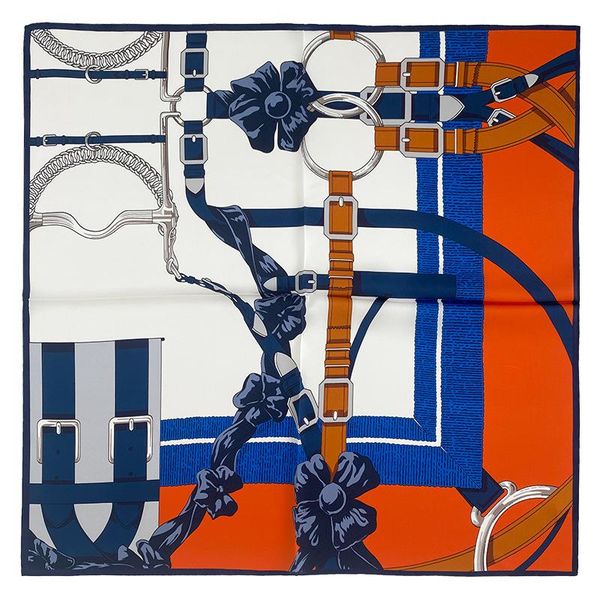 

scarves arrival 100% real silk scarf fashion women luxury big female wraps square shawls bandana ladies headband 2021, Blue;gray
