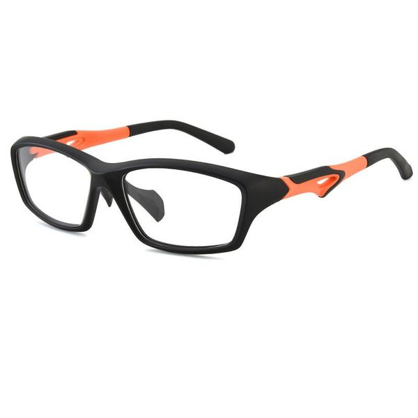 

fashion sunglasses frames cycling myopia glasses frame sports spectacle men optician eyewear brillen optics, Black