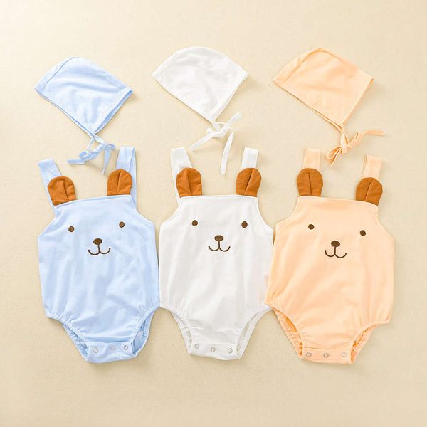 

two piece baby climbing suit with multi colors, White