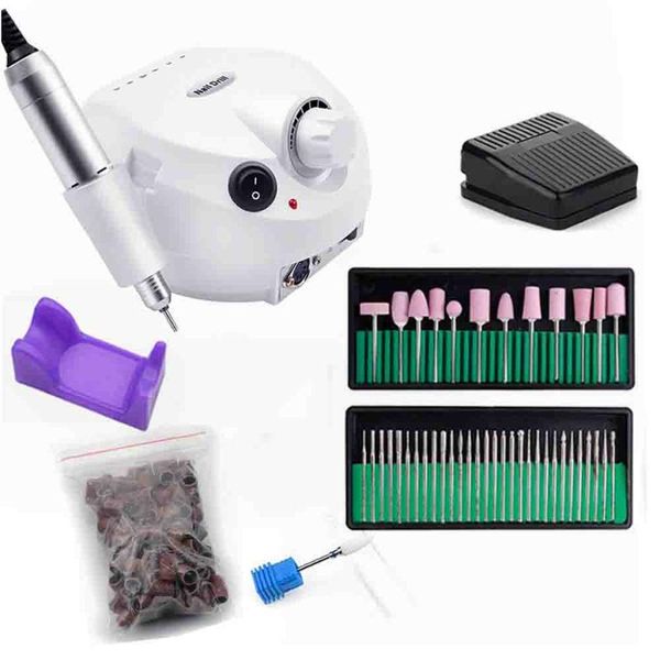 

professional electric manicure kit 35000rpm for nail polish removal machine polishing equipment aand accessories tools art kits