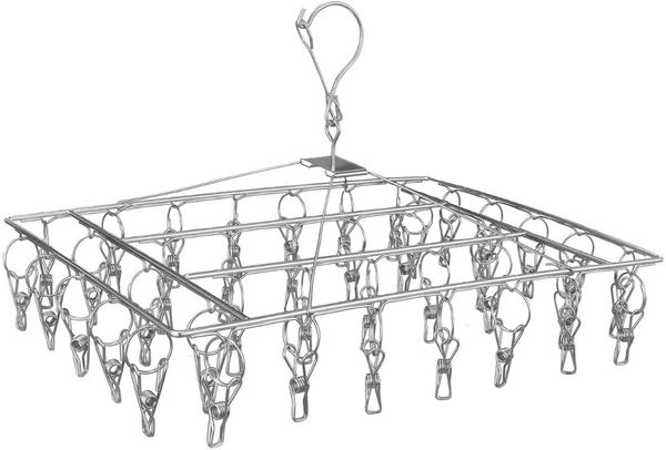 

hangers & racks clothes drying rack ,stainless steel laundry hanging for balcony and courtyard, suitable socks, underwears, towels