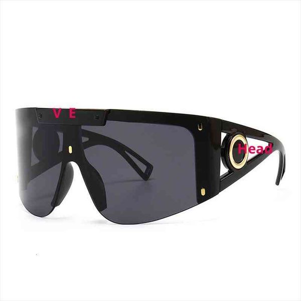 

letter brand design square big frame sunglasses men male ladies outdoor sports sun glasses shades oculos de sol gafas, White;black