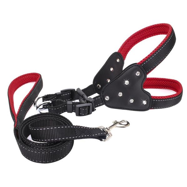 

diamond chest straps small large reflective vest explosion-proof blunt back mesh cloth ninglong dog collars & leashes