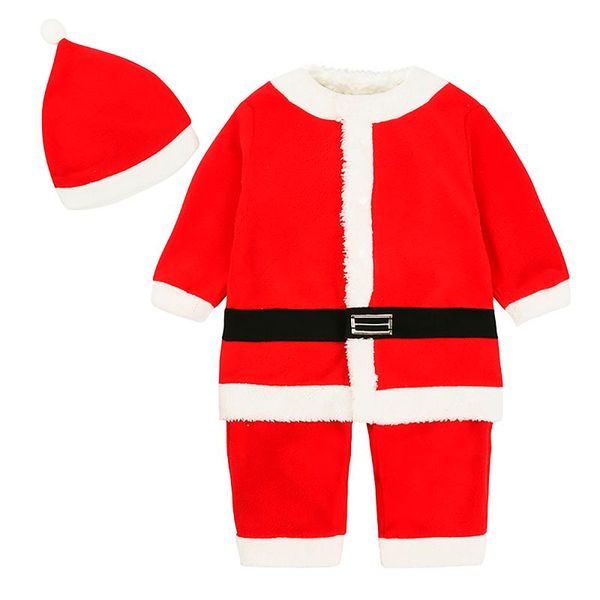 

clothing sets baby christmas santa cosplay costumes wearing for boys girls lovely kids suits 2021, White