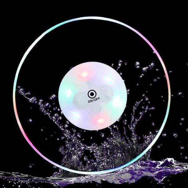 

party decoration round mat multicolor led flash light cup cushion bar restaurant decor