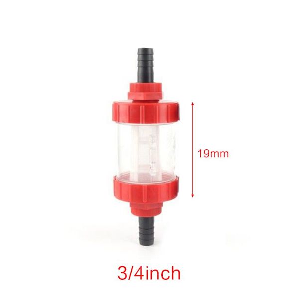 

watering equipments 19/25mm large flow transparent strainer piston pump hose pipe filter agricultural sprayer accessories