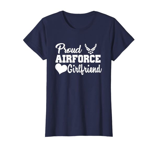 

Womens Us Proud Air Force Airman Girlfriend Womens Novelty T-Shirts, Mainly pictures