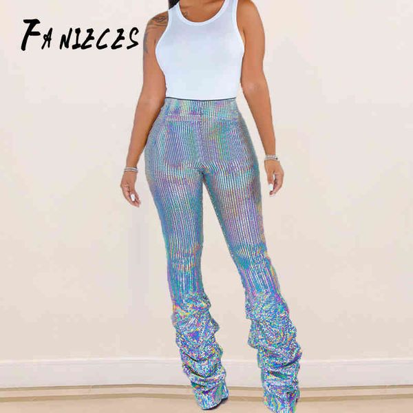 Dame Sexy Club Ins Mode Punk Pants Frauen Casual Gothic Night Bar Tanz Party Bleistift Leggings DRO ROPA MUJER 210520