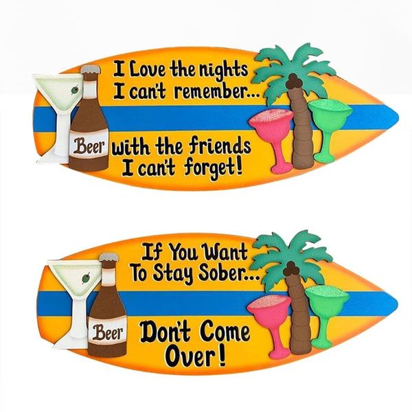 

garden decorations wooden surfboard wall decoration signs beach bathroom decor hanging sign drop