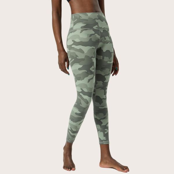 

camo printed push up leggings women fitness yoga pants high waist squat proof ankle length gym sport leggings running tights, White;red