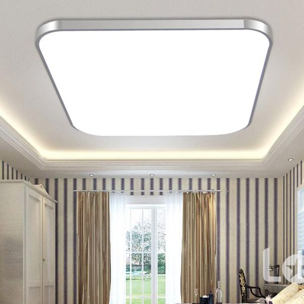 

ceiling lights led down light lamp 24w square energy saving for bedroom living room reri889