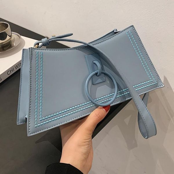 

evening bags 2021 summer fashion ladies underarm bag korean casual shoulder net celebrity messenger female