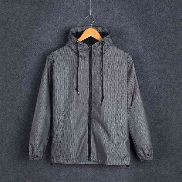 

drop reflective jacket men/women 210923, Black;brown