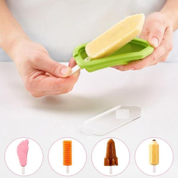 

silicone ice cream popsicle mould mold maker diy homemade er lolly home kitchen tools baking moulds