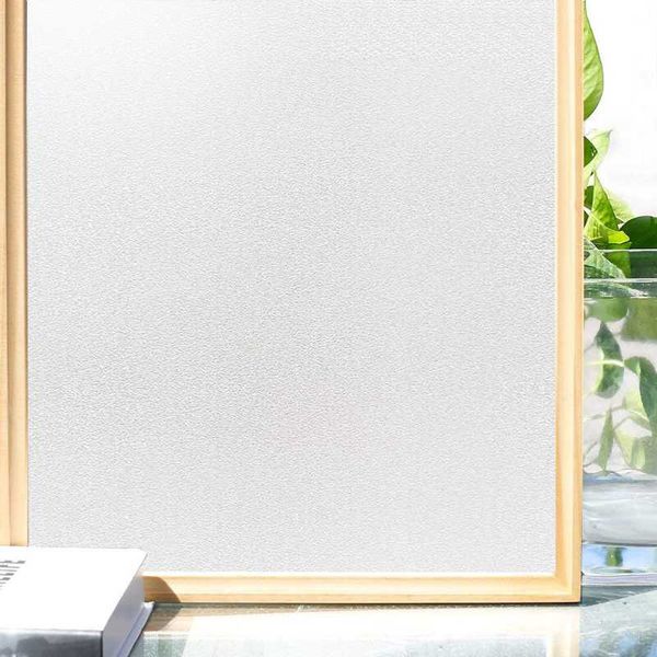 

window stickers glass privacy film self adhesive matte opaque light blocking anti uv tint for bathrrom