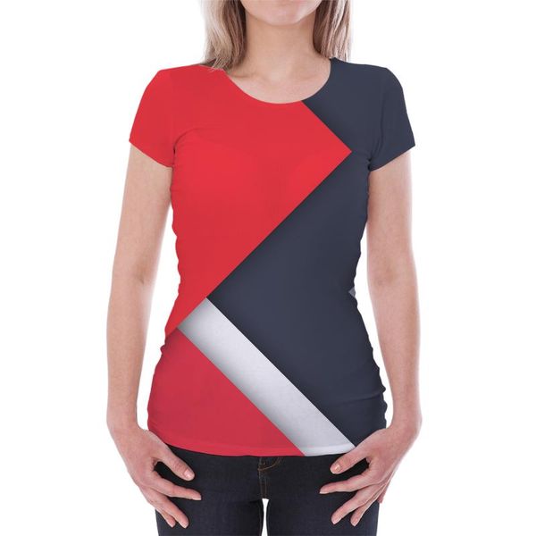 

women's t-shirt novel 3d pattern print black casual ladies tshirt 2021 summer fashion t shirt female round neck shirts, White