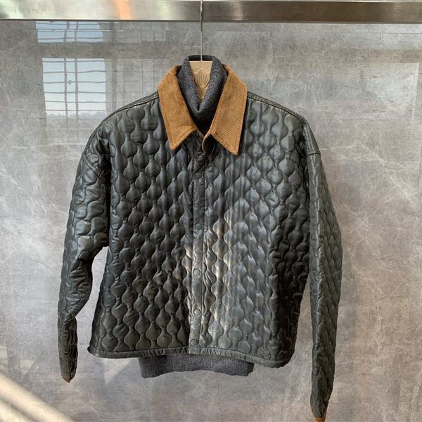 

men's jackets rk1365 fashion coats & 2021 runway luxury european design party style clothing, Black;brown