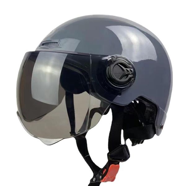 

motorcycle helmets 3c helmet adl-388 abs material battery car female retro