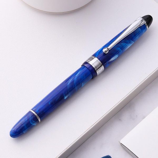 

1pcs sikib retro texture fountain pen acrylic business ink school office signature pens
