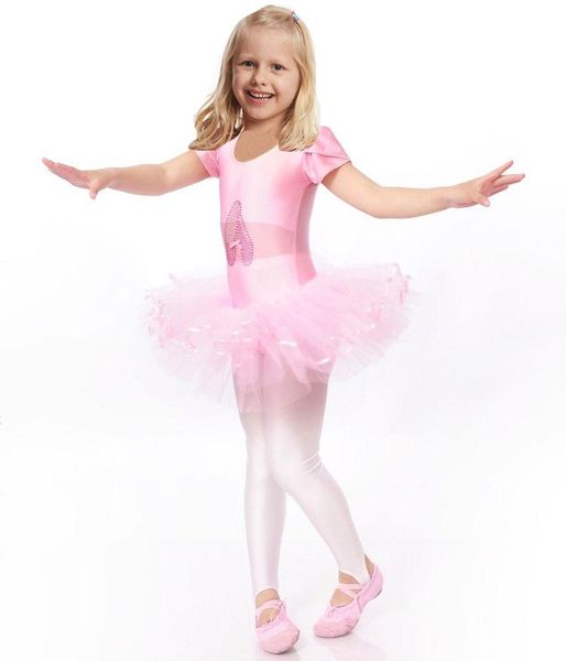 

hair accessories girls ballerina ballet dress for children dance costumes clothing kids girl leotard dancewear, Slivery;white