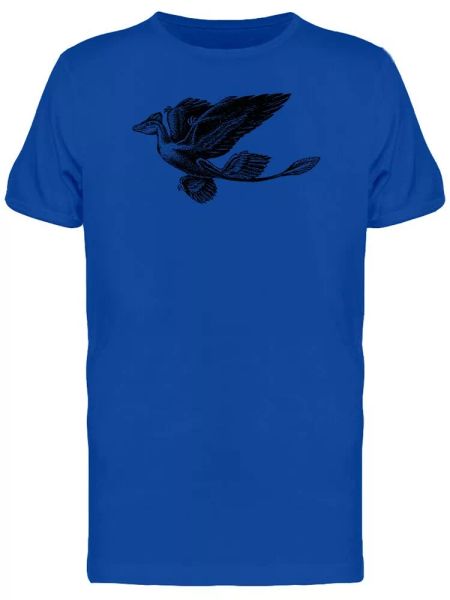 

Sketch Of Microraptor Tee Men's -Image by Shutterstock, White;black