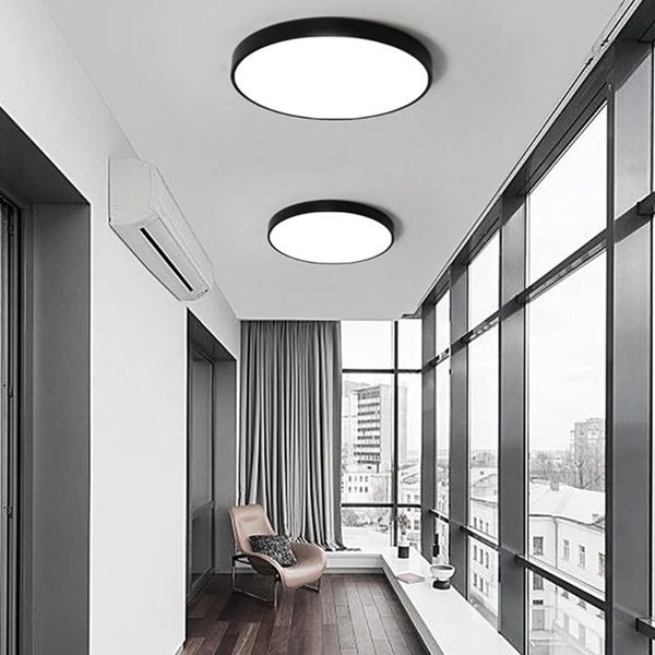 

ceiling lights vipmoon surface mounted led light modern ac 220v 18w ultra thin round down lamps for living room bedroom restaurant